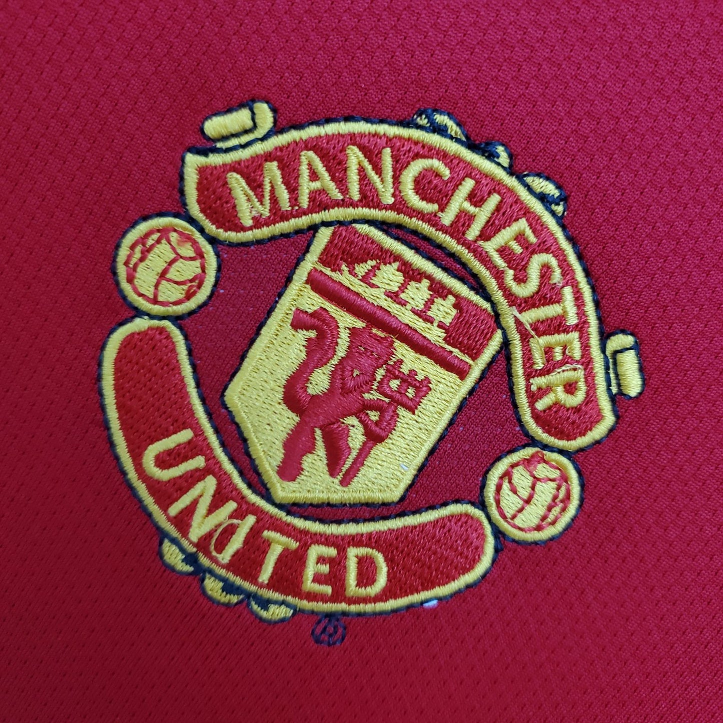 MAILLOT MANCHESTER UNITED HOME MANCHES LONGUES 2004/06
