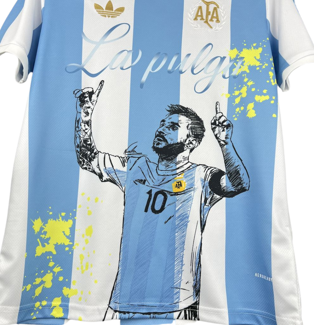 MAILLOT ARGENTINE EDITION SPECIAL 2025 LA PULGA MESSI