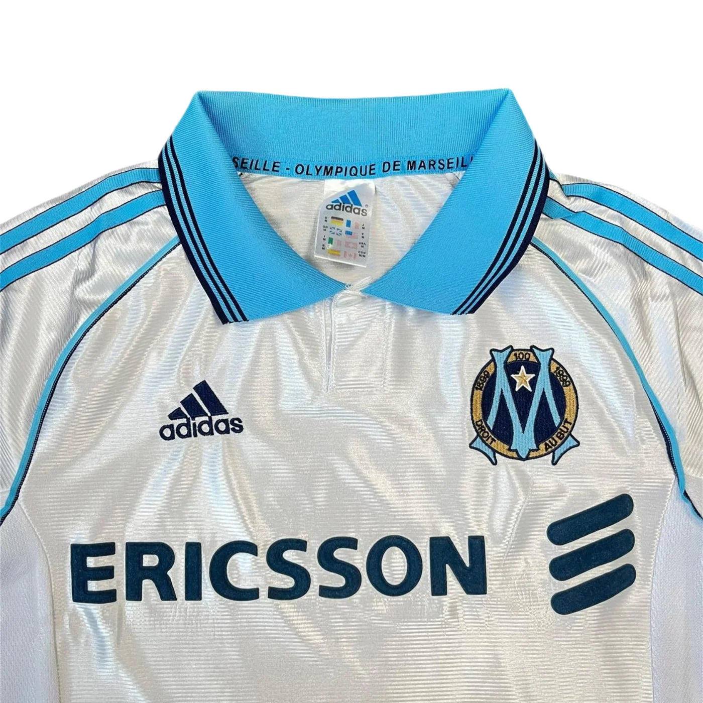 MAILLOT OLYMPIQUE DE MARSEILLE DOMICILE 1998/1999