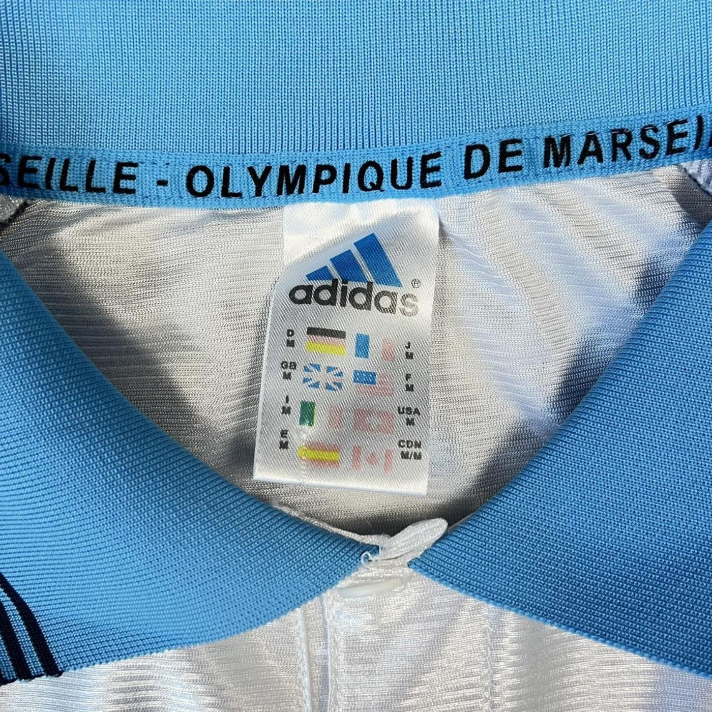 MAILLOT OLYMPIQUE DE MARSEILLE DOMICILE 1998/1999