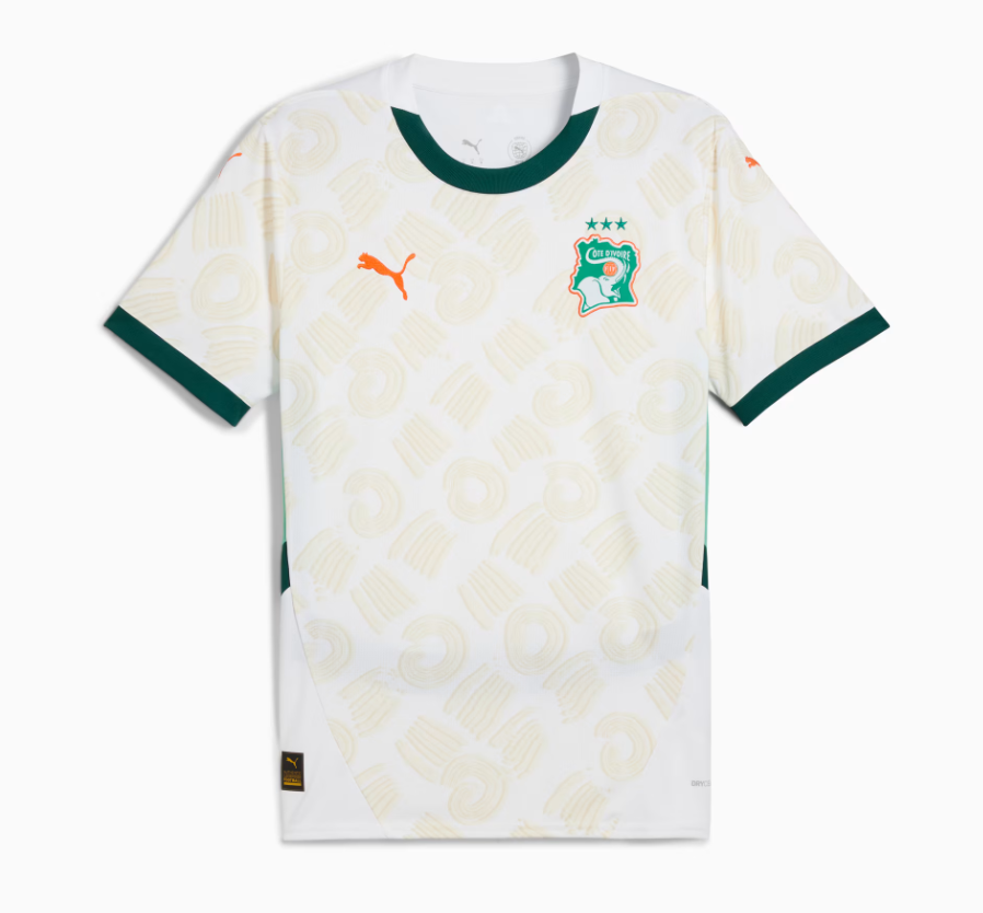 MAILLOT CÔTE D'IVOIRE EXTERIEUR 2025