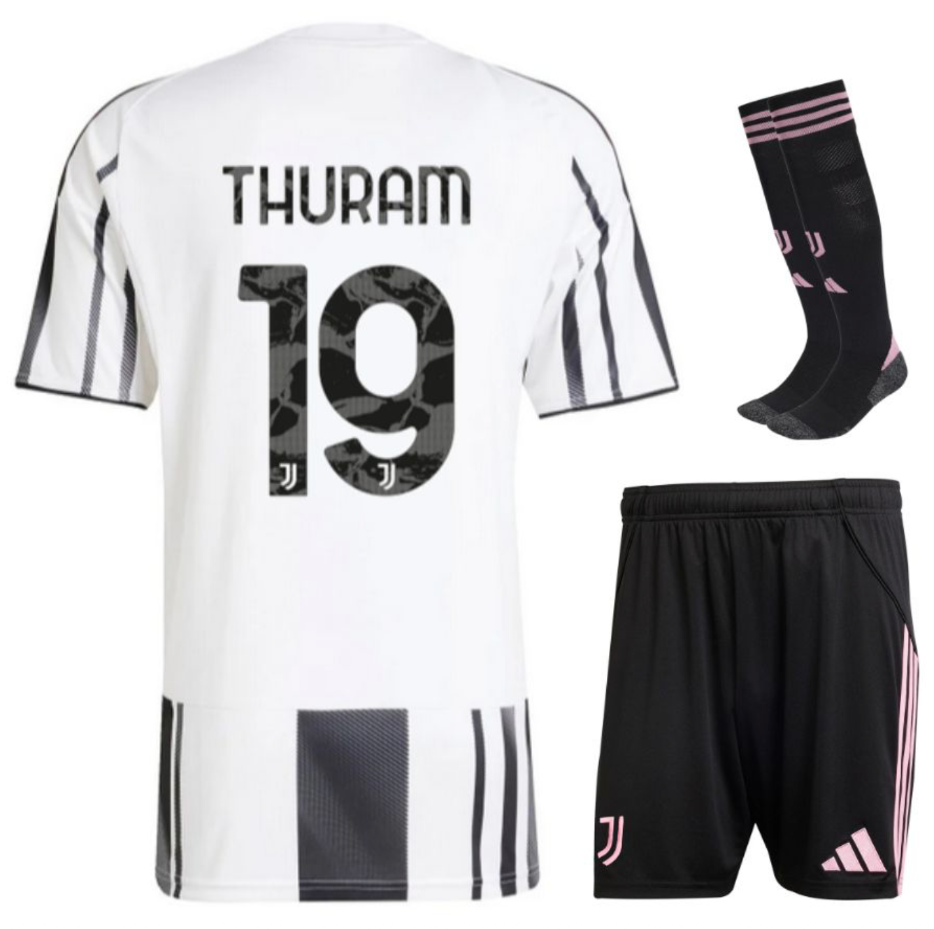 MAILLOT KIT ENFANT JUVENTUS DOMICILE 2025/26 THURAM