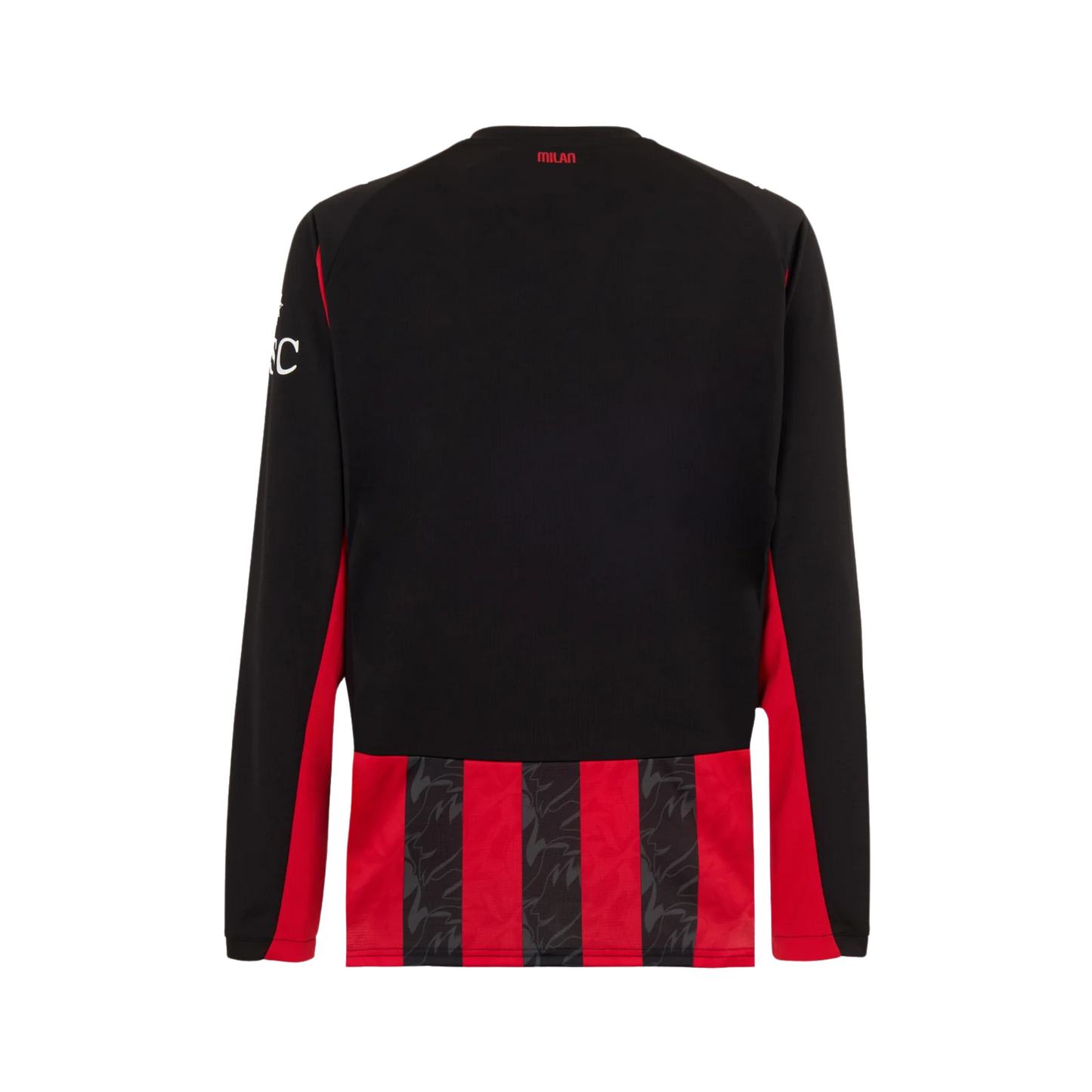 MAILLOT AC MILAN DOMICILE MANCHES LONGUES 2025/26
