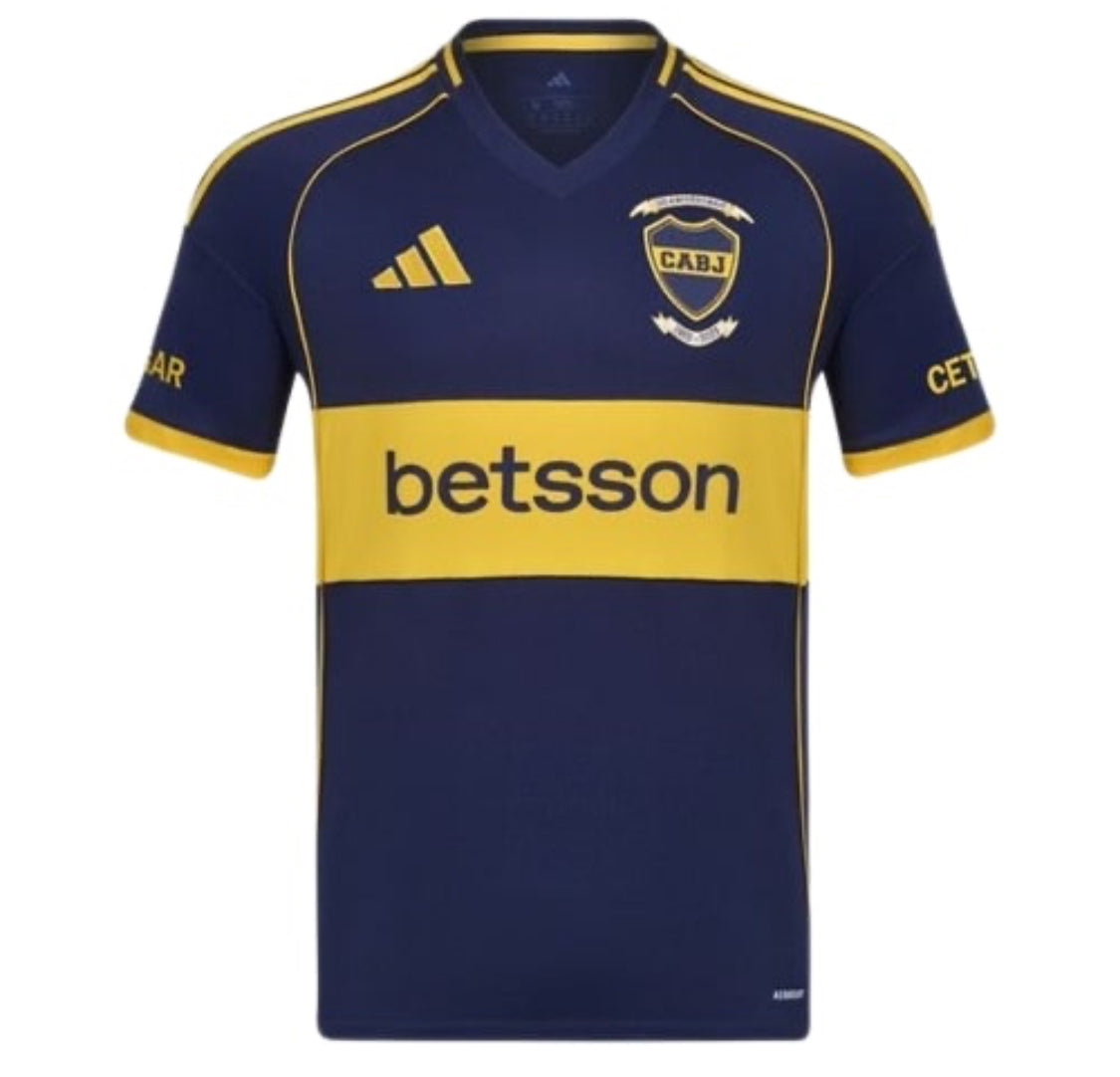 MAILLOT MATCH BOCA JUNIOR DOMICILE 2025/26
