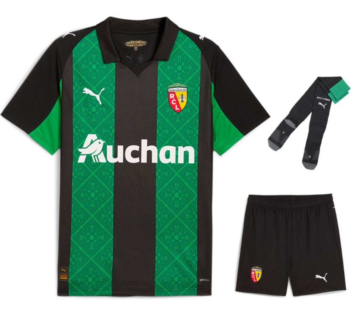 MAILLOT KIT ENFANT RC LENS EXTERIEUR 2025/26