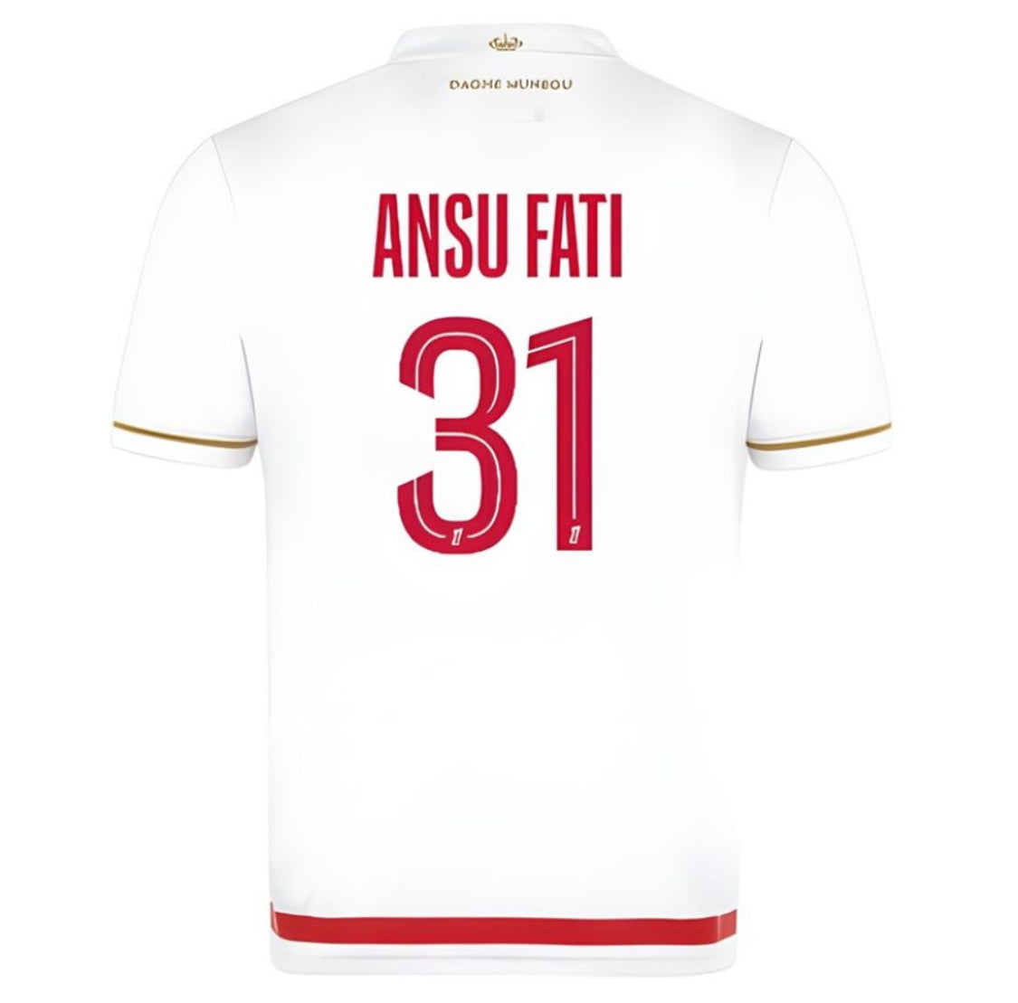 MAILLOT AS MONACO DOMICILE 2025/26 ANSU FATI