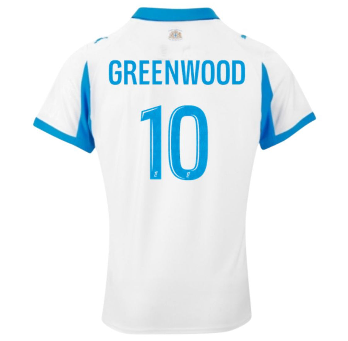 MAILLOT KIT ENFANT OLYMPIQUE DE MARSEILLE DOMICILE 2025/2026 GREENWOOD