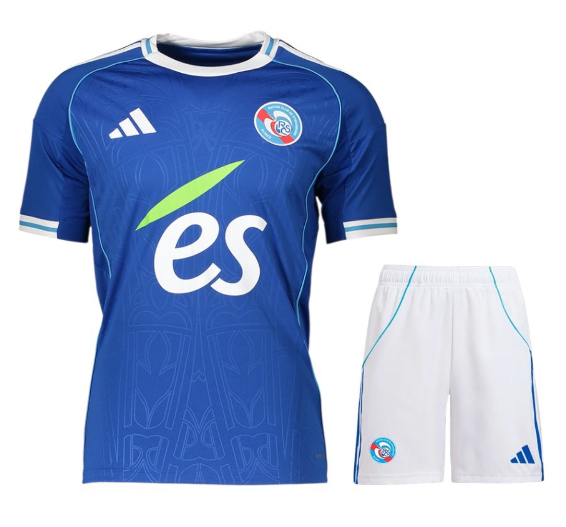 MAILLOT KIT ENFANT STRASBOURG DOMICILE 2025/26