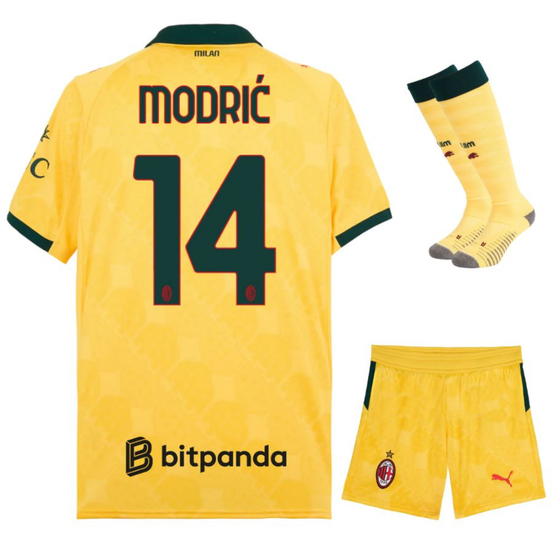 MAILLOT KIT ENFANT AC MILAN THIRD 2025/26 MODRIC