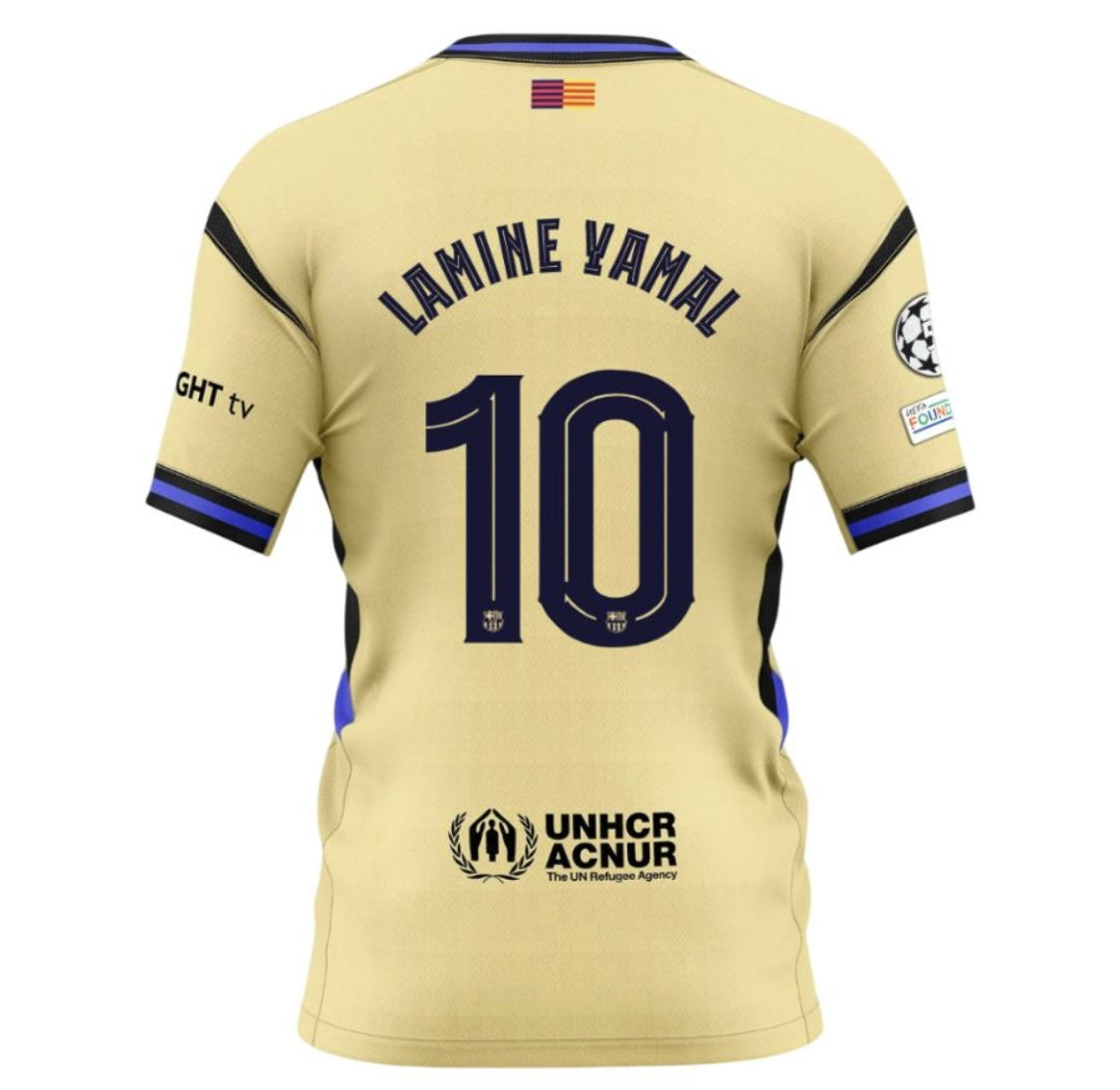 MAILLOT KIT ENFANT FC BARCELONE EXTERIEUR 2025/26 LAMINE YAMAL