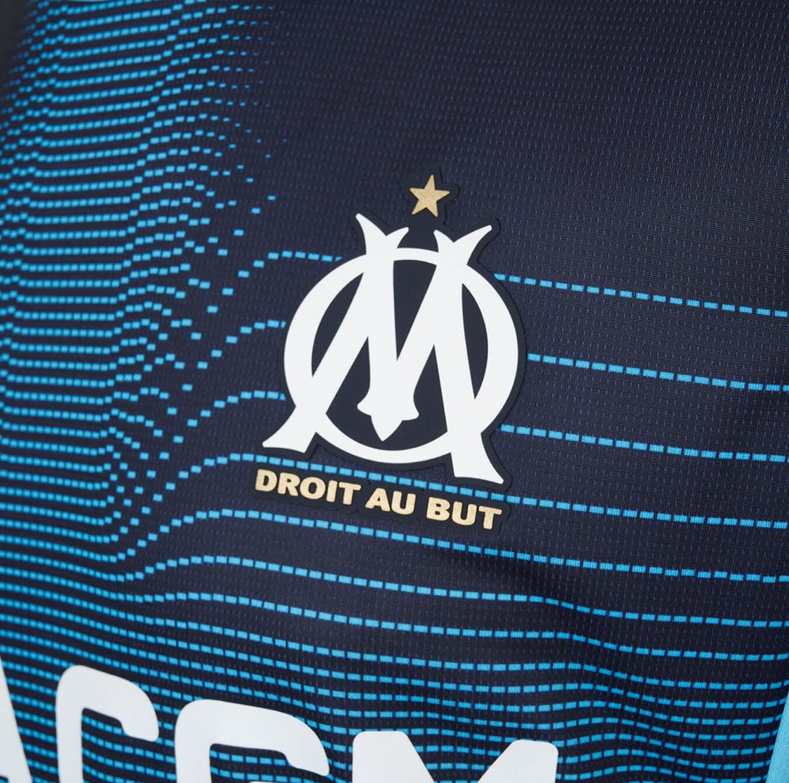 MAILLOT OLYMPIQUE DE MARSEILLE EXTERIEUR MANCHES LONGUES 2025/26
