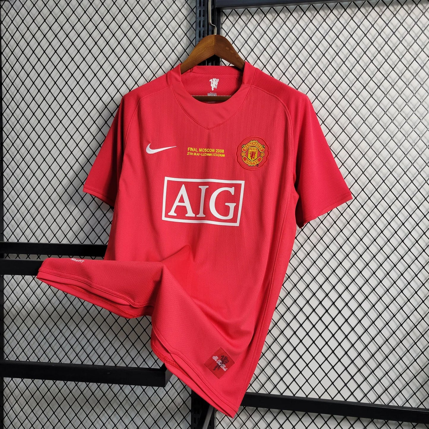 Maillot Retro Manchester united 2007/08