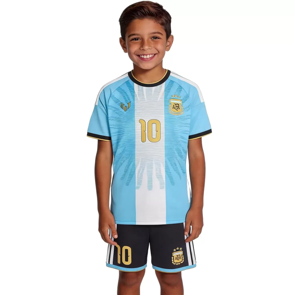 Kit Enfant Argentine Messi N°10 Édition Anniversaire Hommage 2026