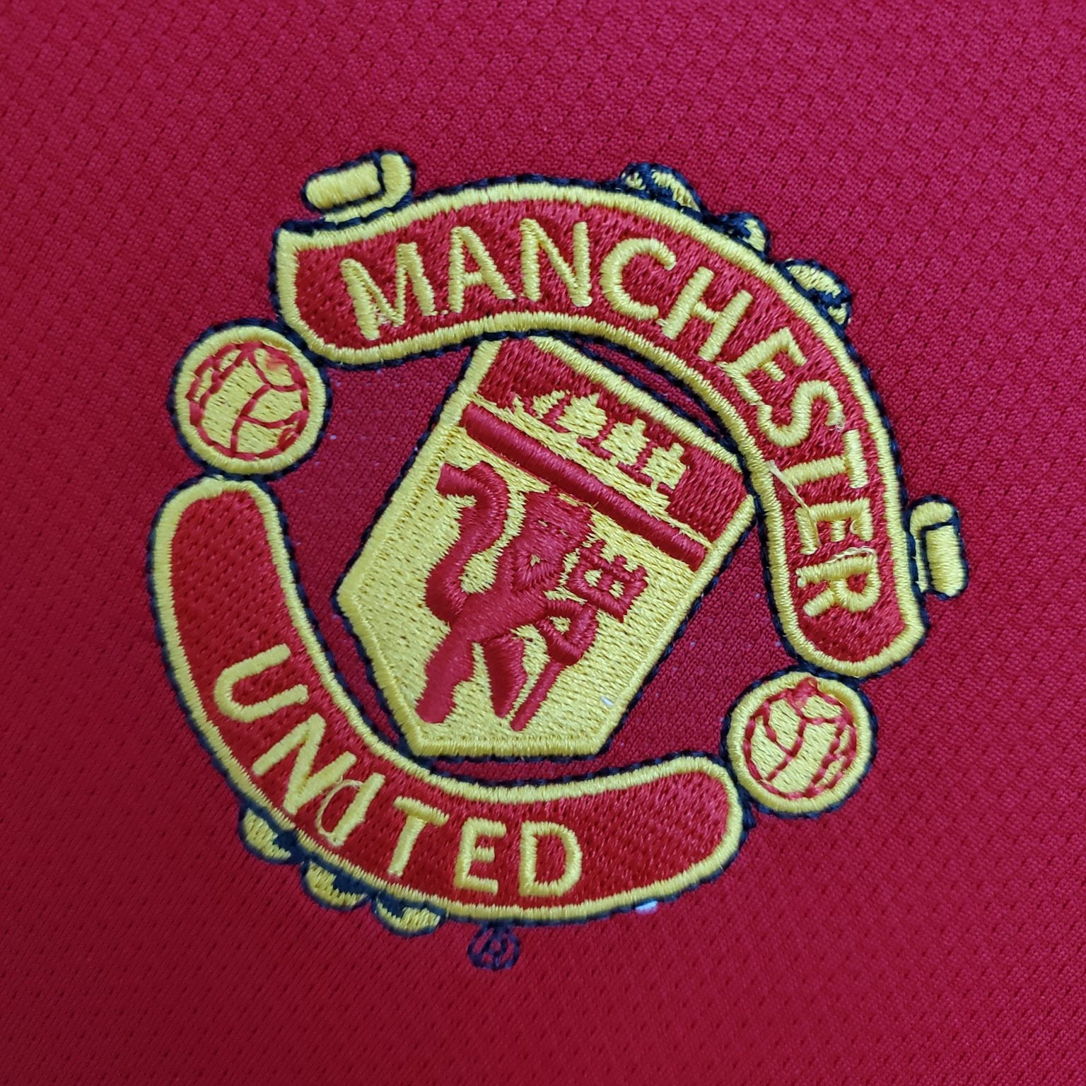 MAILLOT MANCHESTER UNITED HOME MANCHES LONGUES 2004/06