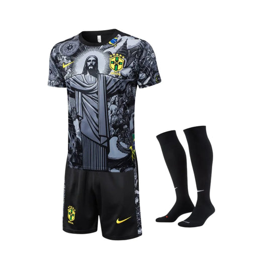 MAILLOT KIT ENFANT BRÉSIL ÉDITION SPÉCIAL 24/25
