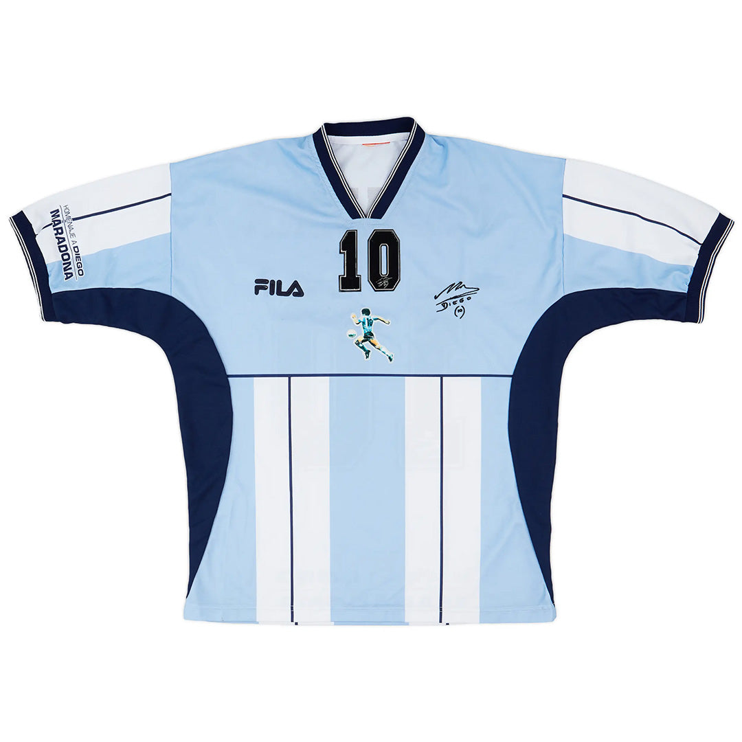 Maillot Argentine Fila Diego Maradona 2001