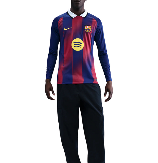 MAILLOT FC BARCELONE DOMICILE MANCHES LONGUES 2025/26