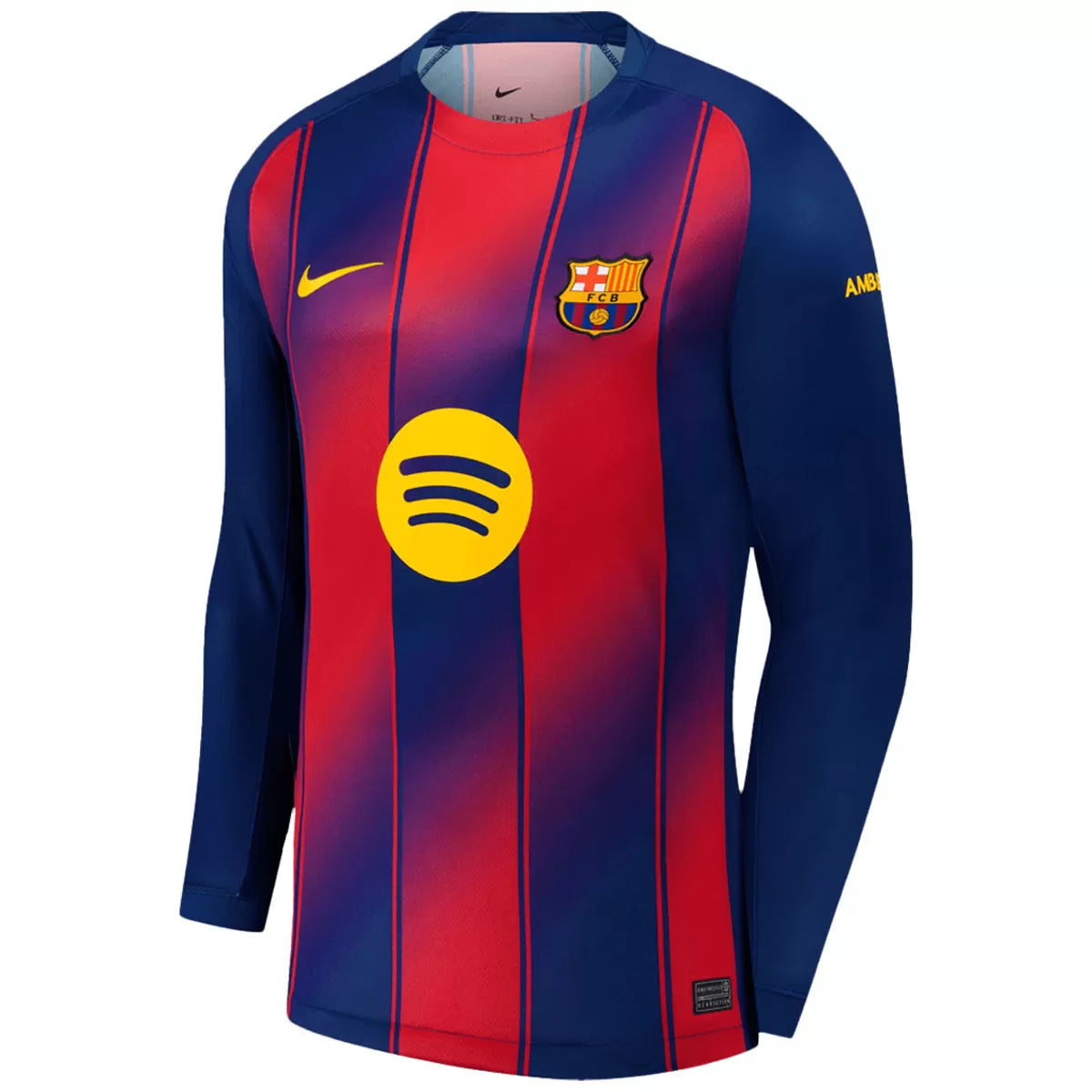 Fc Barcelona Home Long Sleeve Jersey 2025/26