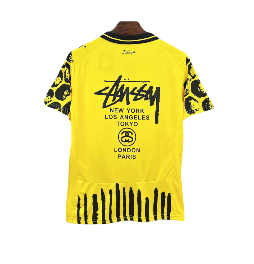 MAILLOT DORTMUND X STUSSY DOMICILE 2025/26