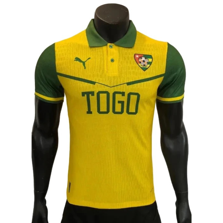 Maillot Togo Concept Jaune 25/26 Version Joueur