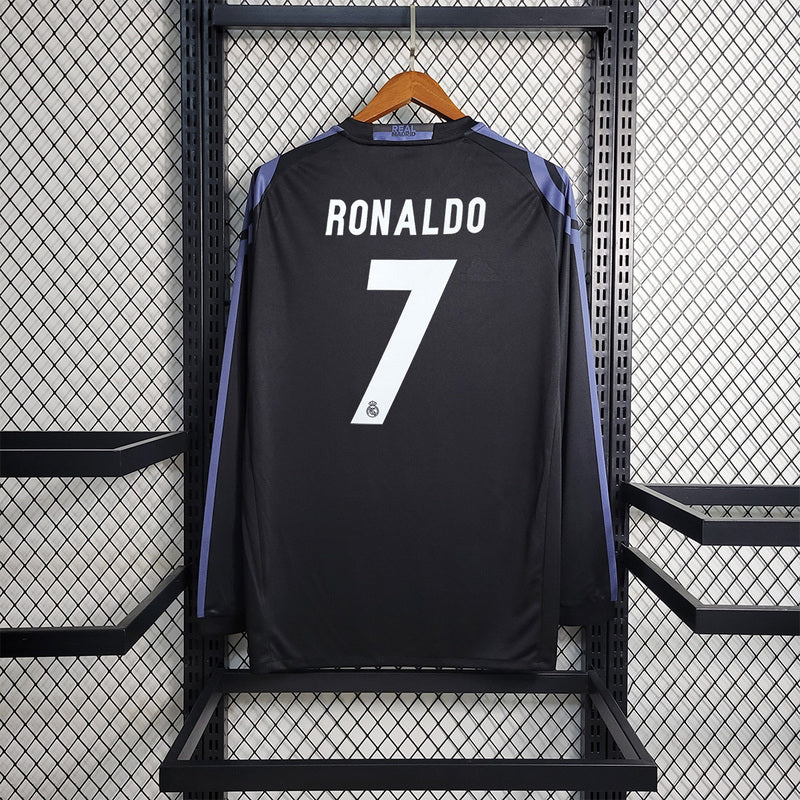 MAILLOT REAL MADRID EXTERIEUR MANCHE LONGUE 2016/17