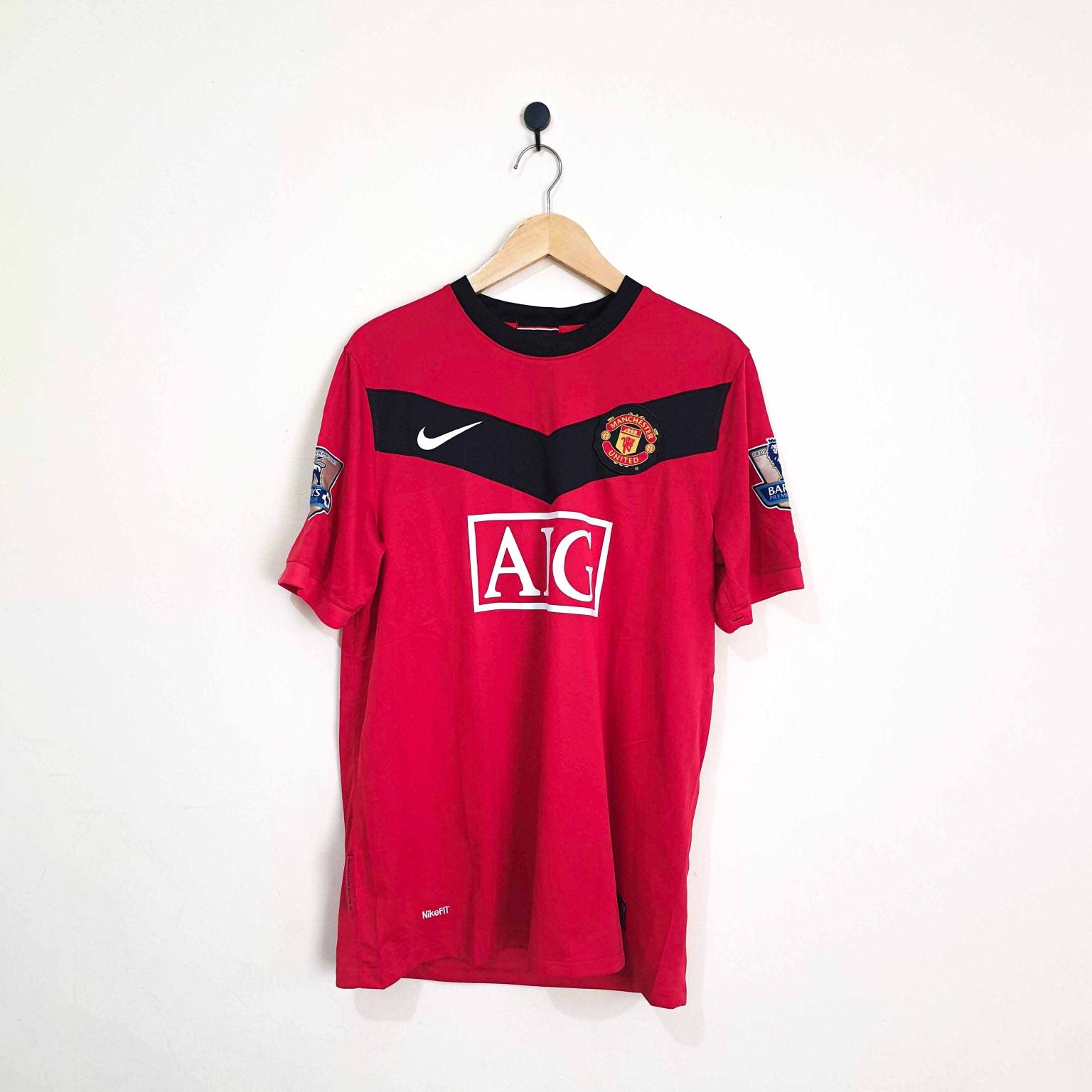 MAILLOT  MANCHESTER UNITED DOMICILE 2009