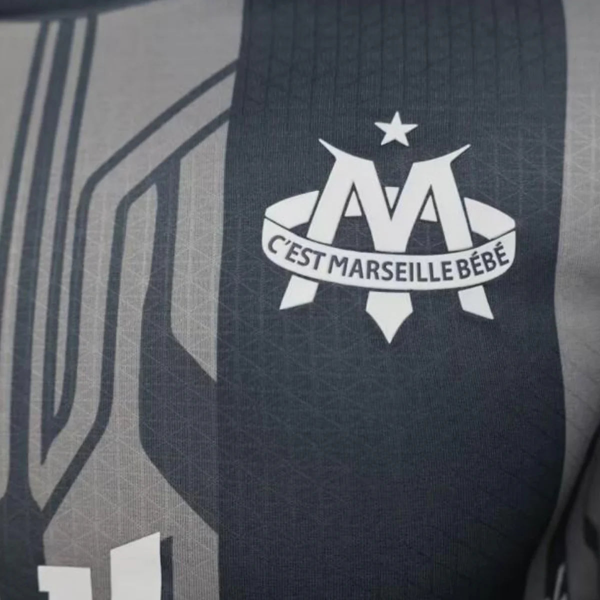 Maillot OM Edition Spécial 2026 Jul Dp Gris