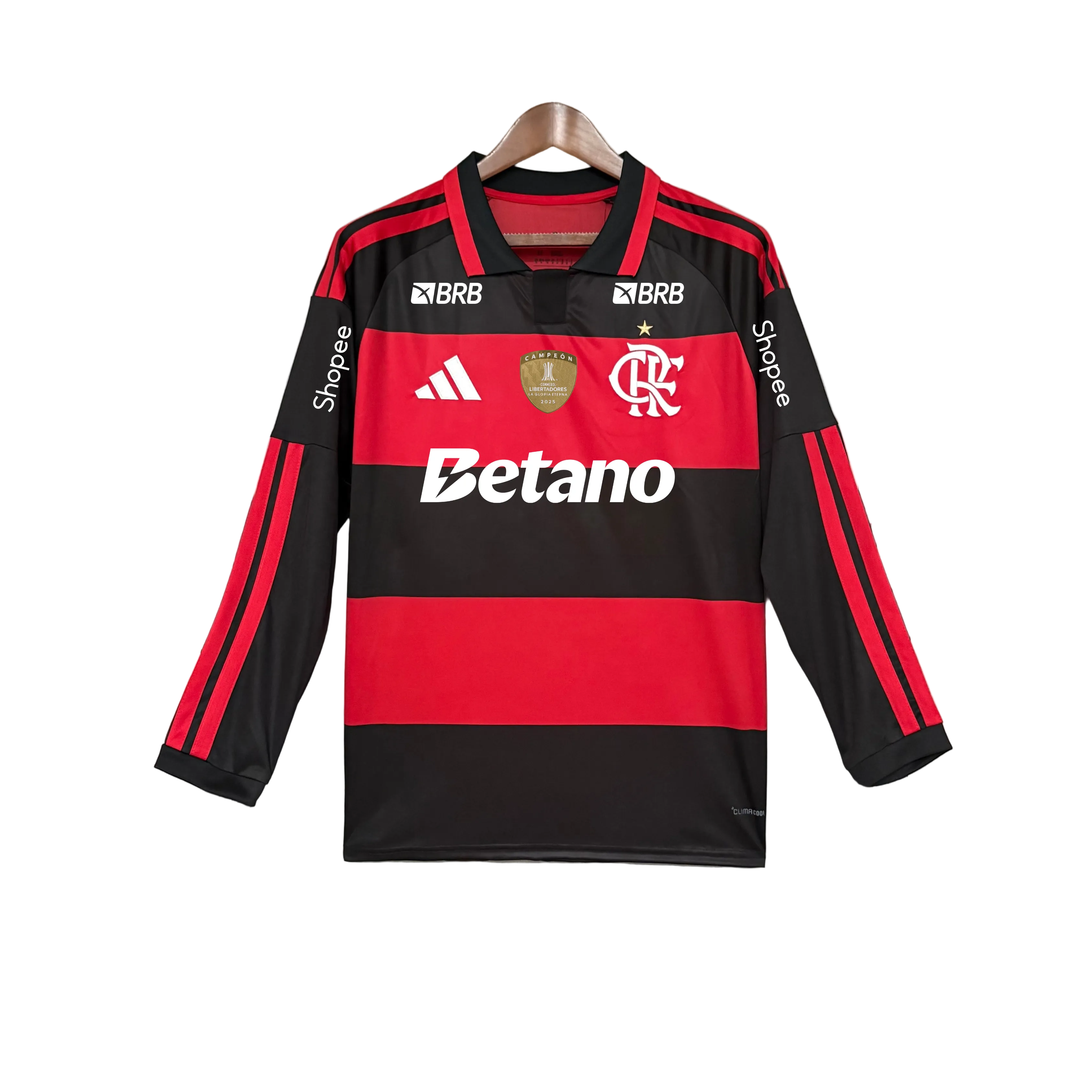 Maillot Flamengo Domicile 25/26 Manches Longues