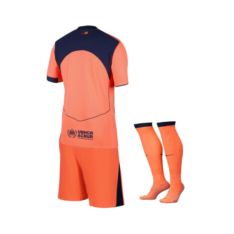 FC BARCELONA HOME KIDS KIT JERSEY LAMINATED YAMAL 2024/25 
