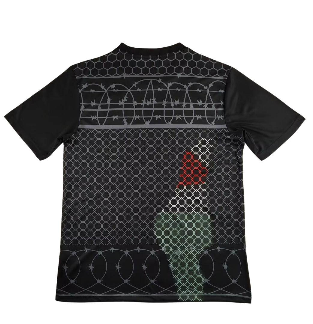 MAILLOT PALESTINE NOIR 2025