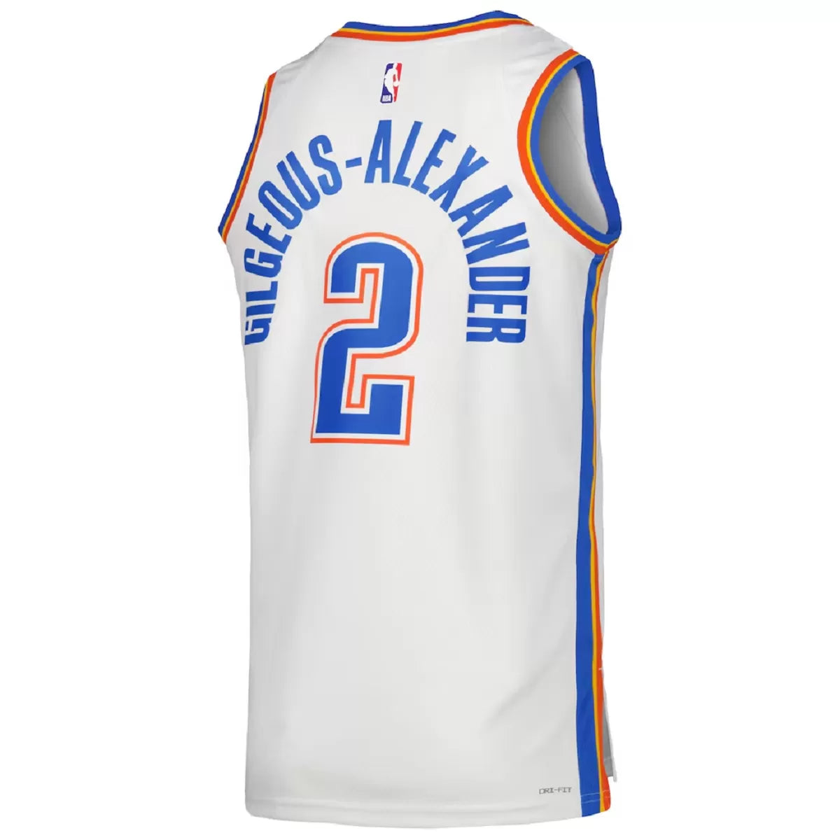 Maillot Oklahoma City Thunder Association Edition 2026 — SGA, Chet Holmgren