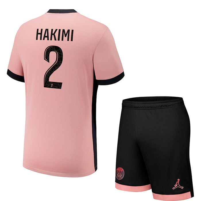 MAILLOT KIT ENFANT PSG THIRD HAKIMI 2024/25 - ALLMAILLOT.com  