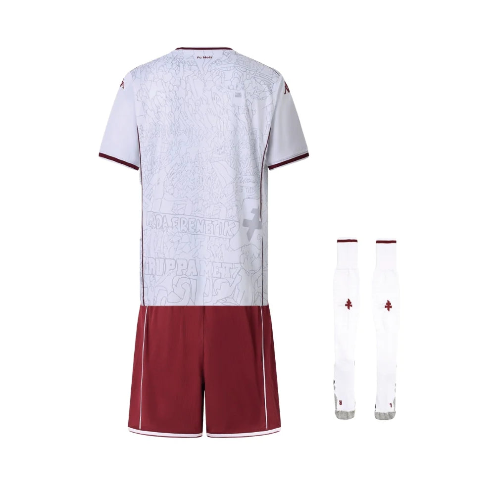 Kit Enfant Fc Metz Extérieur 2025/26