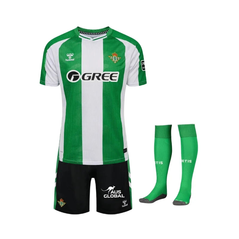 REAL MADRID HOME KIDS KIT JERSEY 2024/25