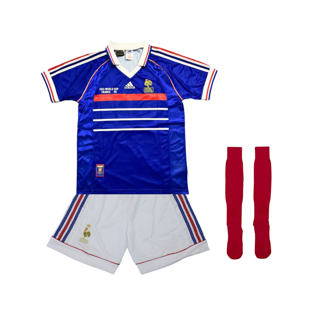 KIT ENFANT EQUIPE DE FRANCE COUPE DU MONDE 98