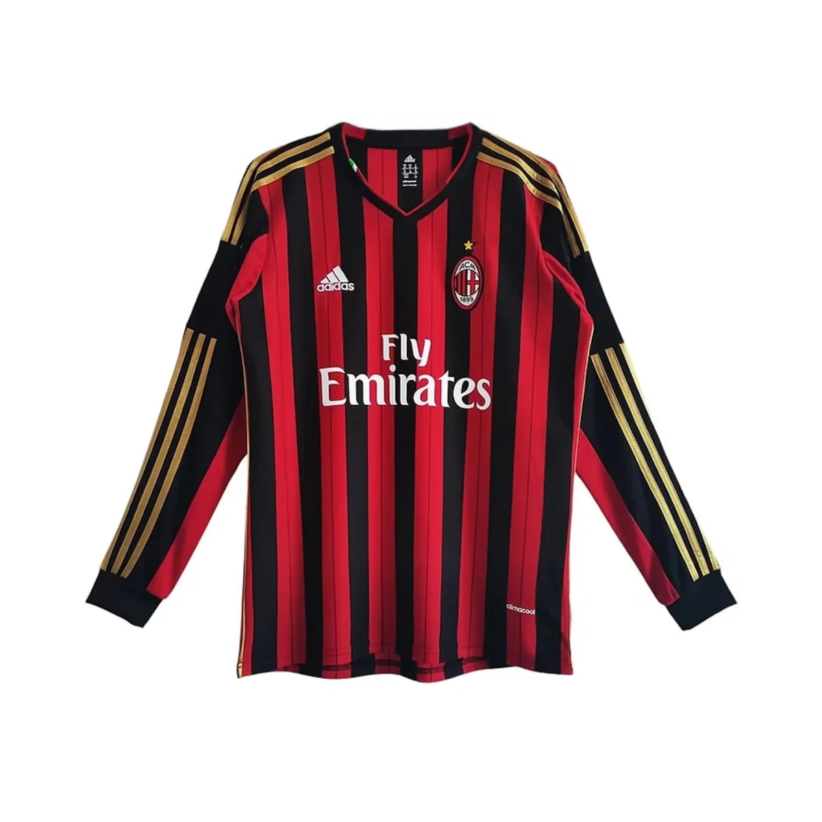 Maillot Ac Milan Domicile Manches Longues 2013/14