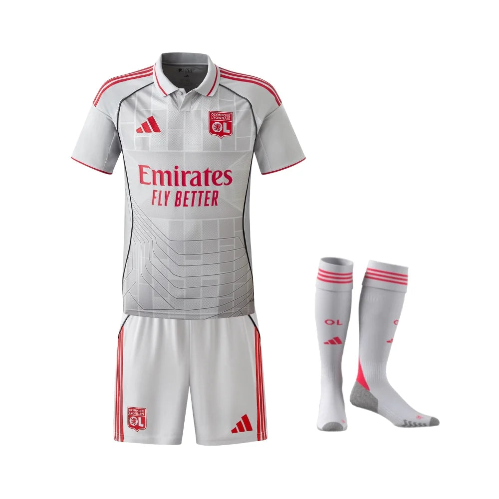 Maillot Kit Enfant Olympique Lyonnais Third 2025/26