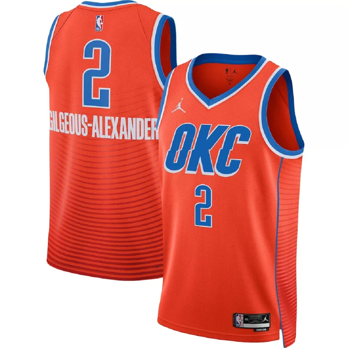 Maillot Oklahoma City Thunder Red Statement Edition 2026