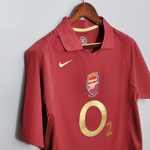 MAILLOT ARSENAL HOME 2005/06