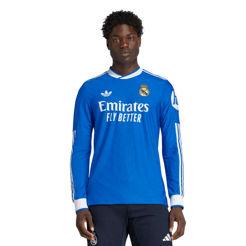 MAILLOT REAL MADRID THIRD MANCHES LONGUES 2025/26
