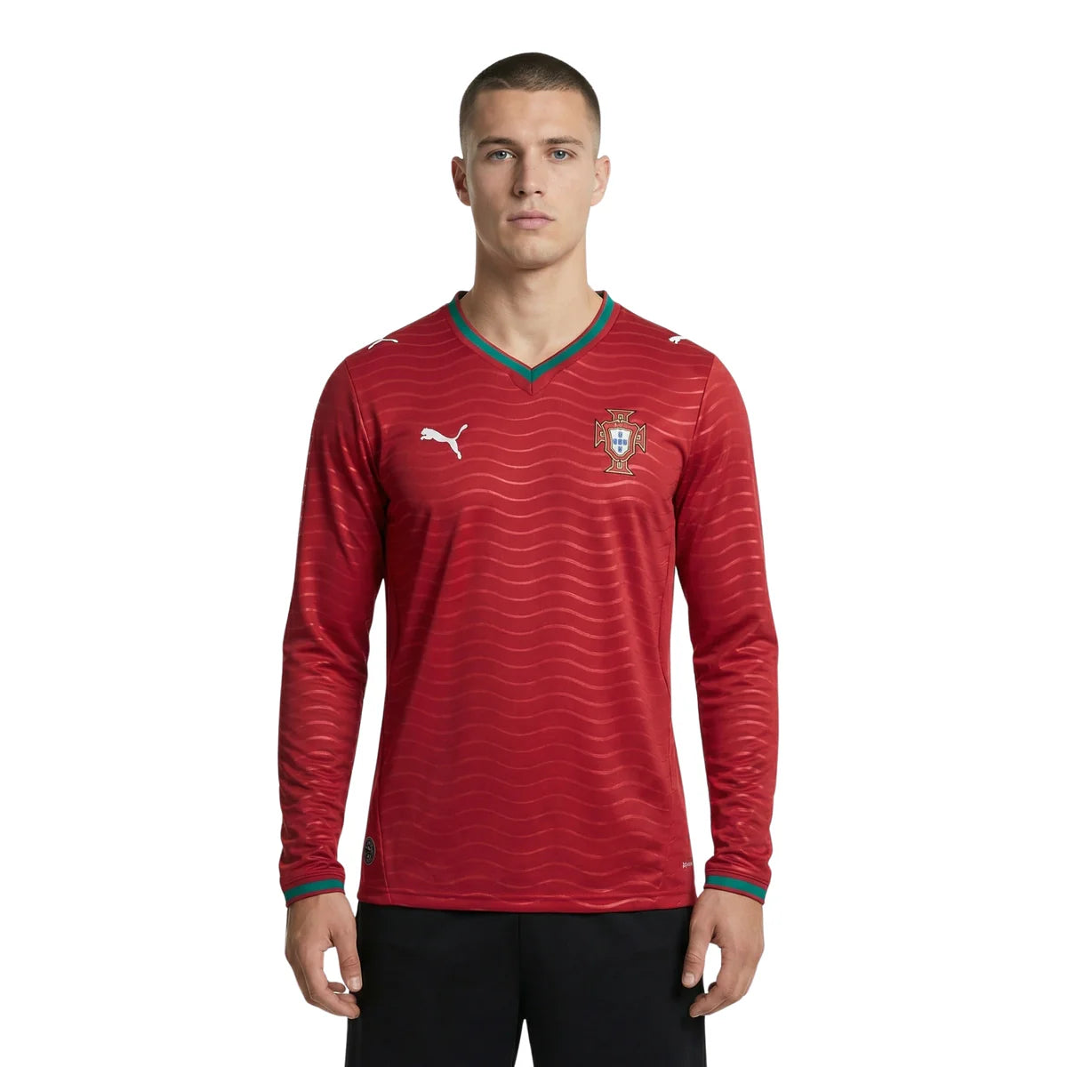 Maillot Portugal Domicile Manches Longues Coupe du Monde 2026