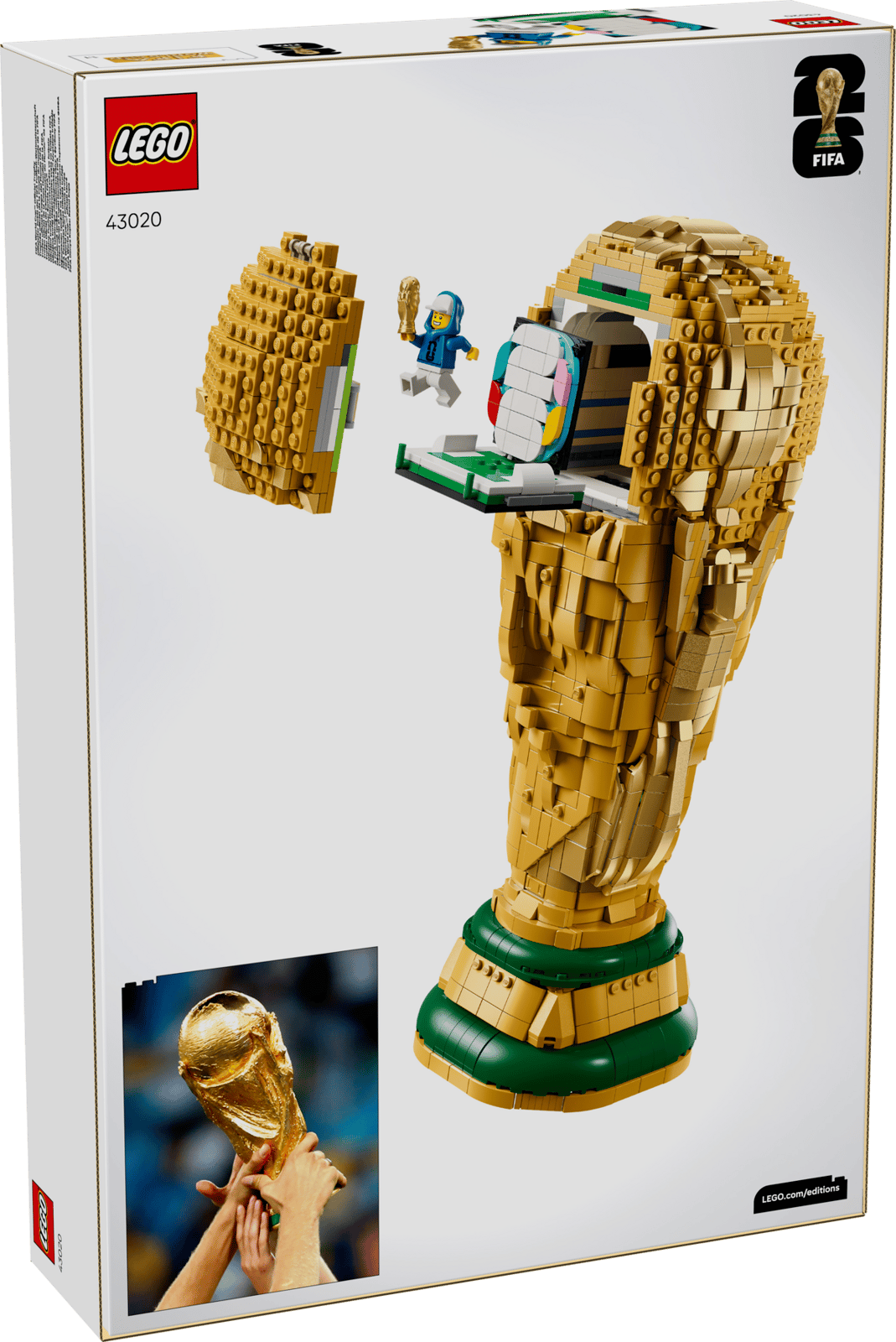 Trophée Coupe du Monde 2026 Style Briques – Set à Construire