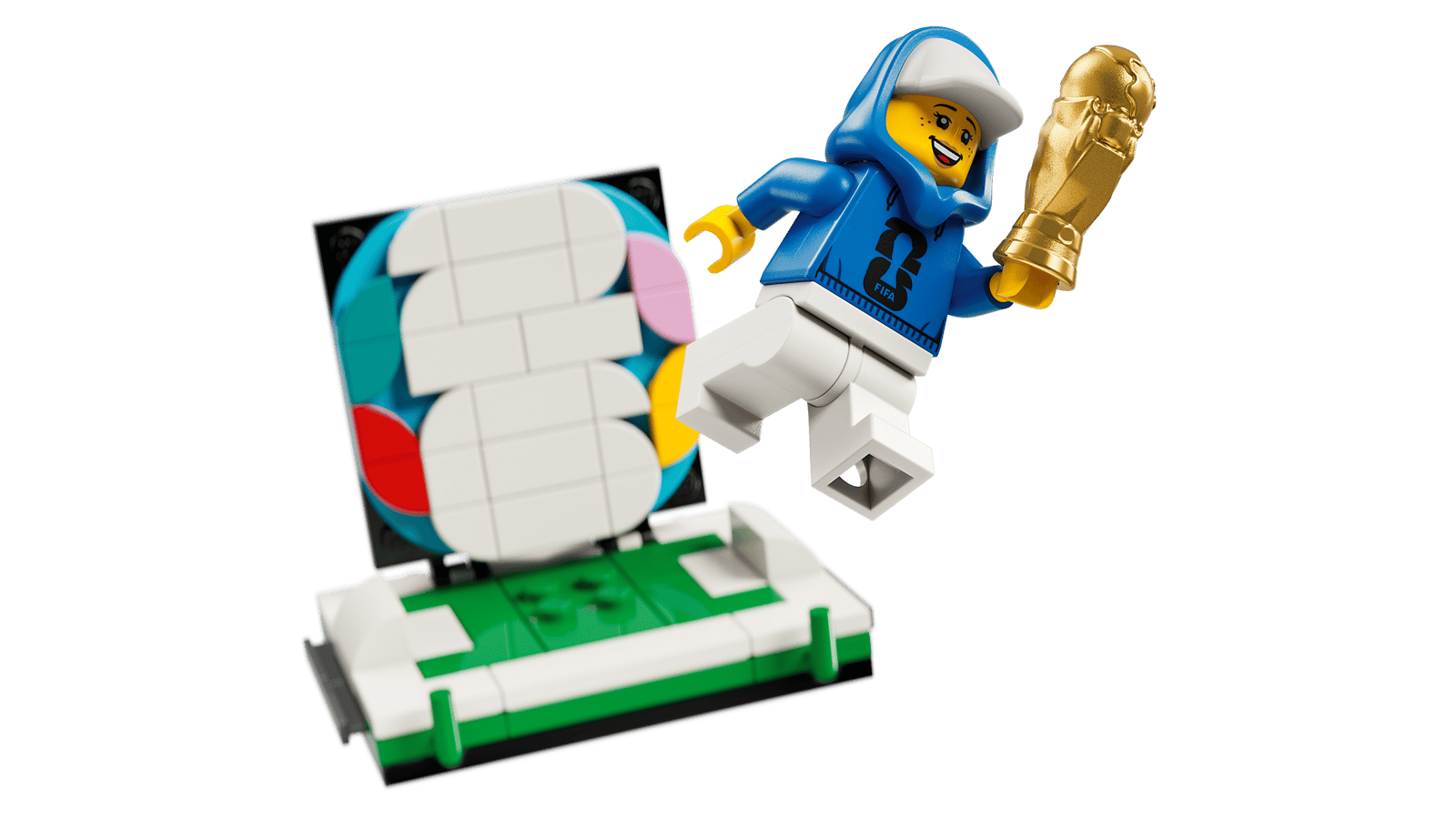 Trophée Coupe du Monde 2026 Style Briques – Set à Construire