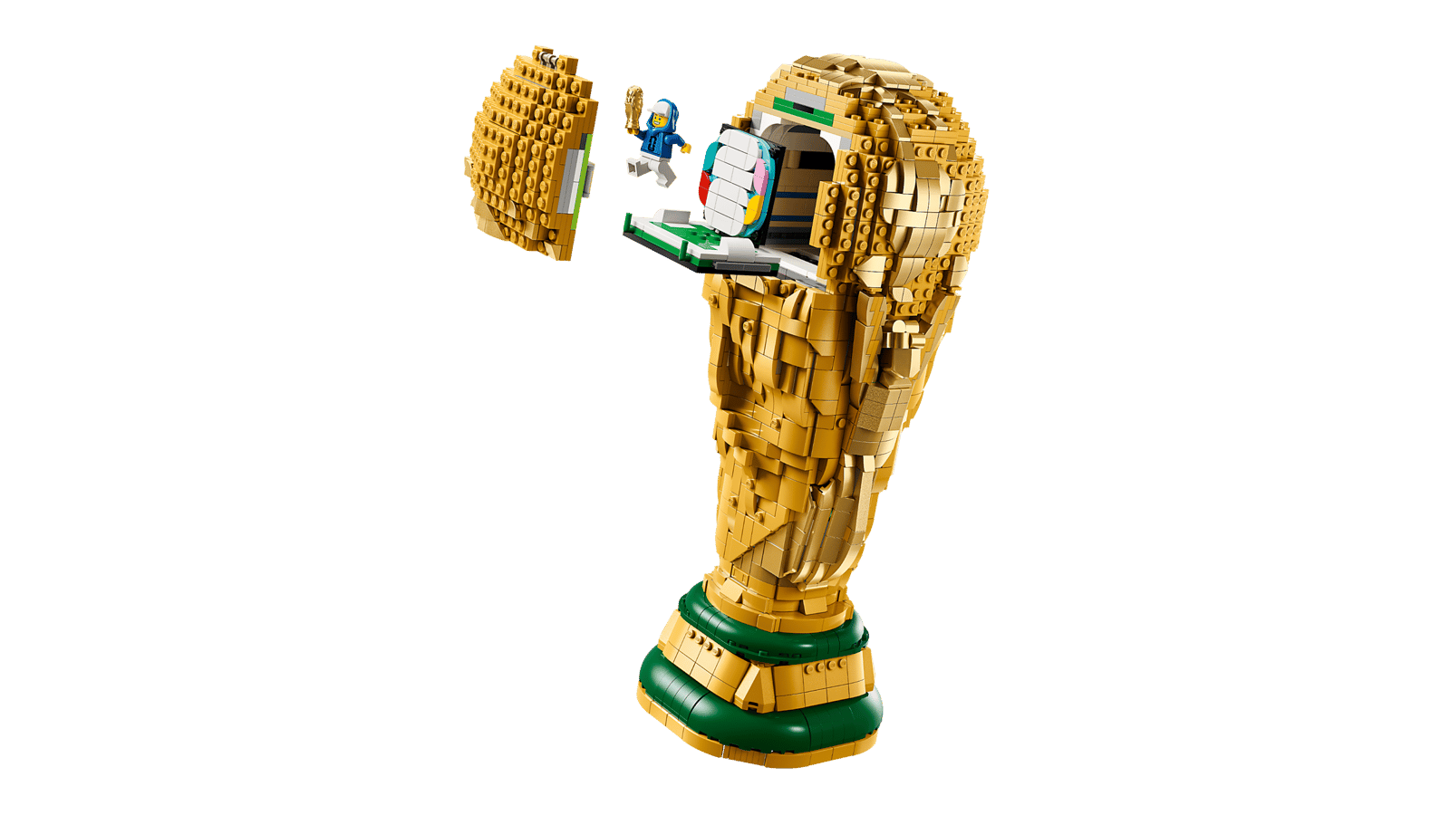 Trophée Coupe du Monde 2026 Style Briques – Set à Construire