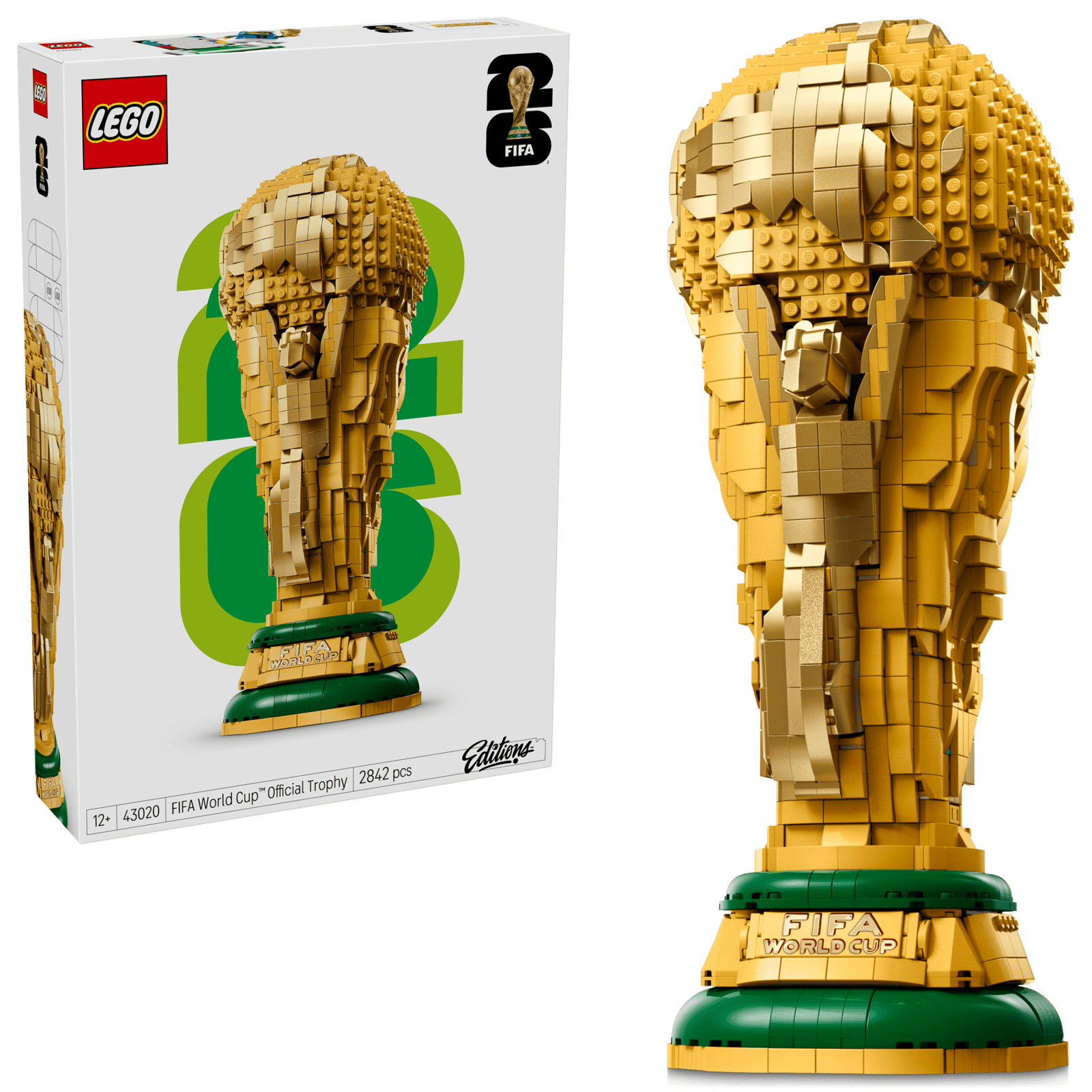 Trophée Coupe du Monde 2026 Style Briques – Set à Construire