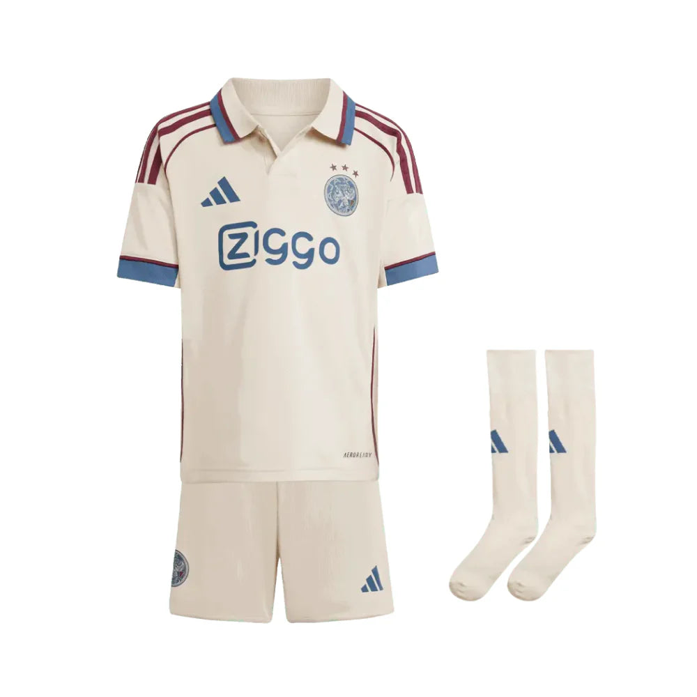 Kit Enfant Ajax Amsterdam Troisième 2025/26