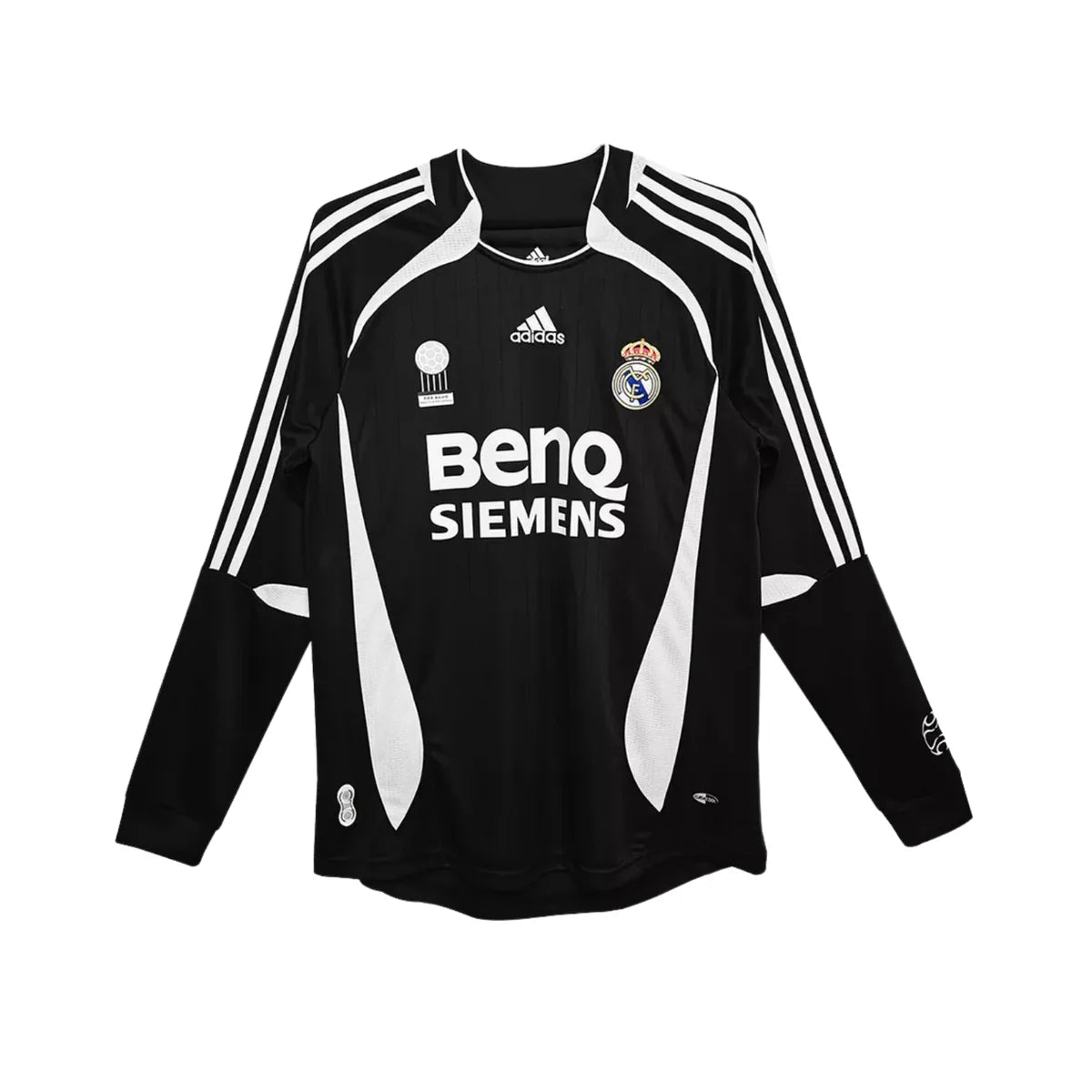 Maillot Real Madrid Extérieur Manches Longues 06/07