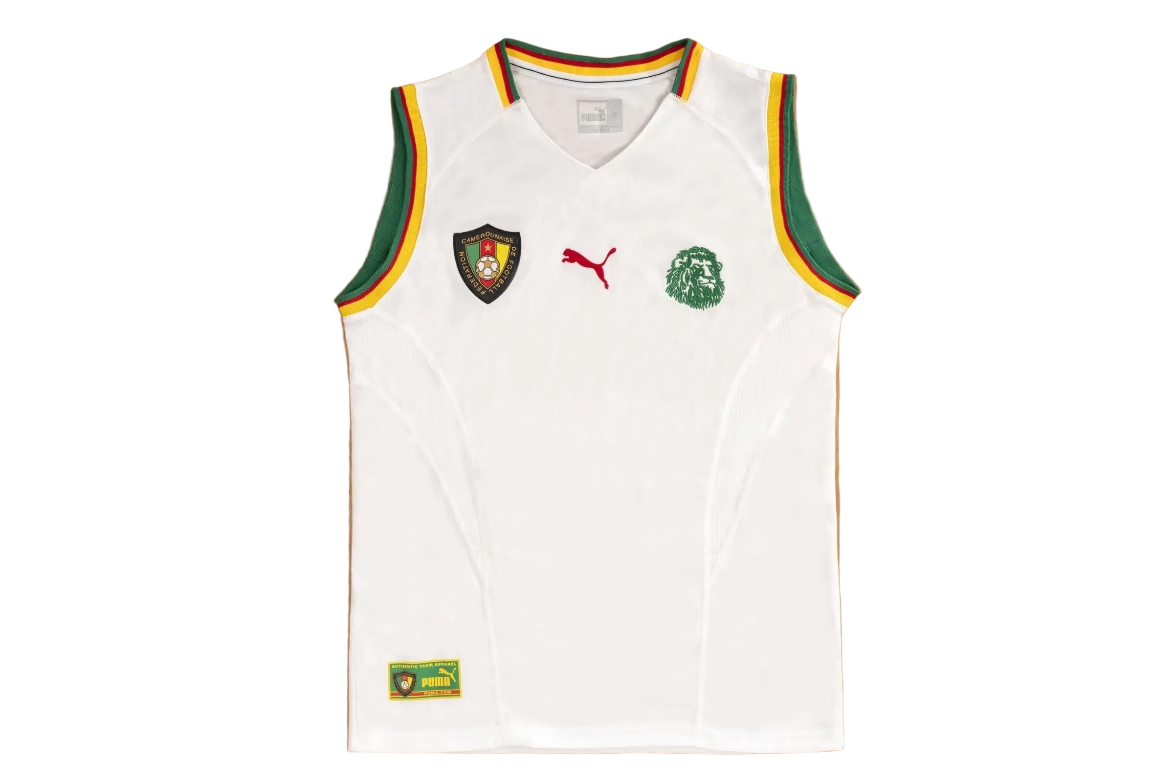 Maillot Rétro Cameroun Extérieur 2002 – Coupe du Monde (Style Eto'o)