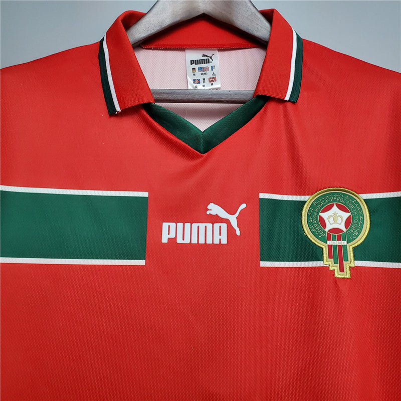 MAILLOT MAROC DOMICILE 1998