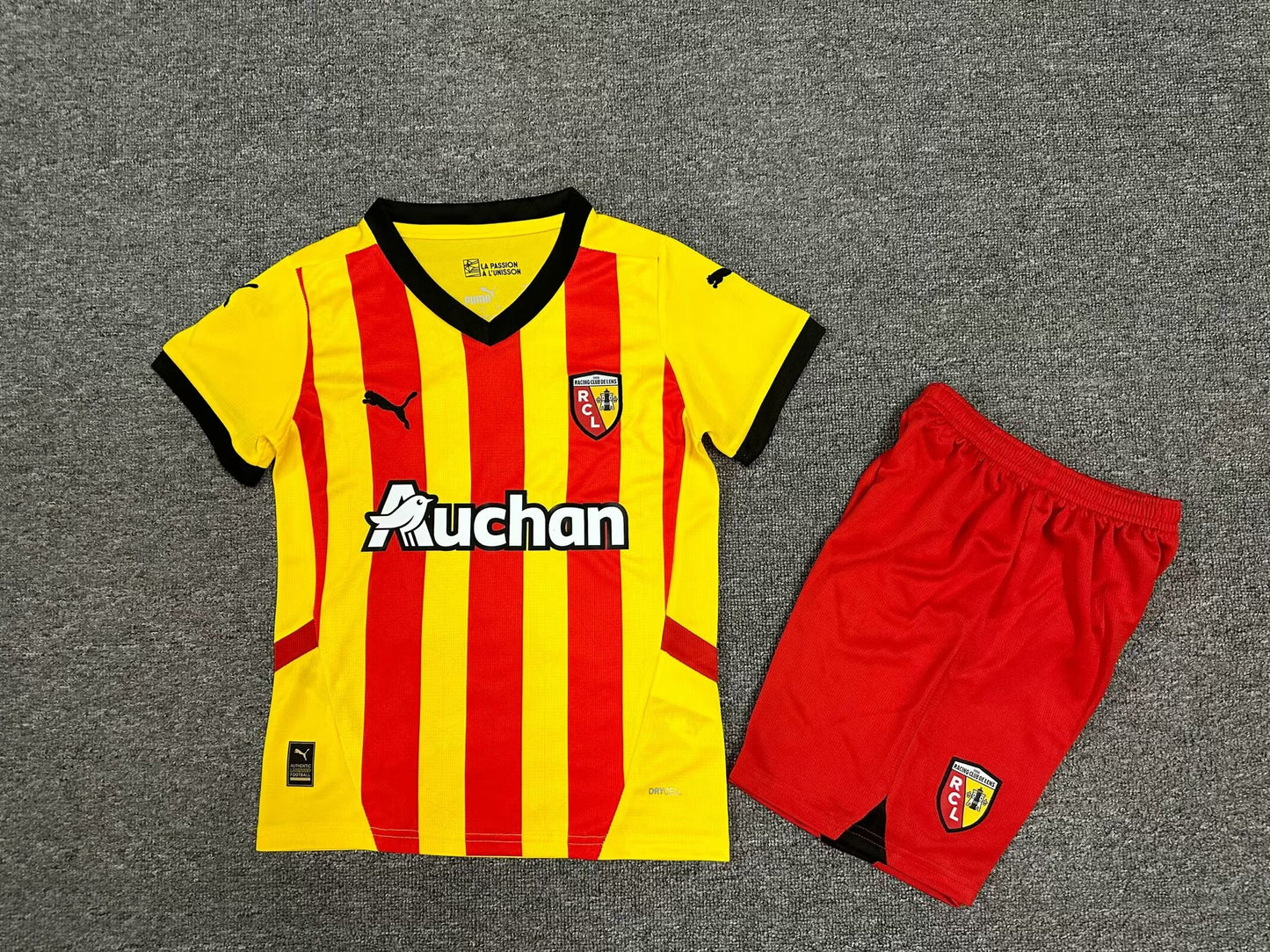 MAILLOT KIT ENFANT RC LENS DOMICILE 2024/25